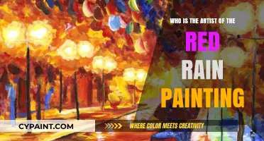 Unveiling the Artist Behind the Red Rain Painting Mystery