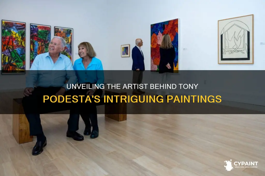 who is the artist of the tony podesta paintings