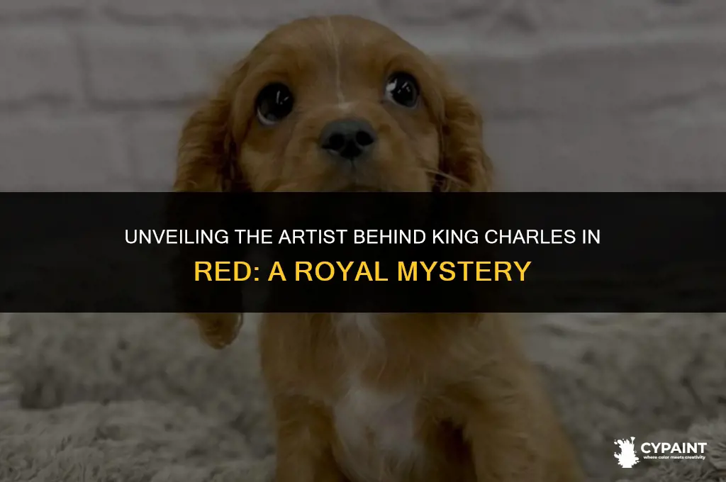 who is the artist that painted king chares in red