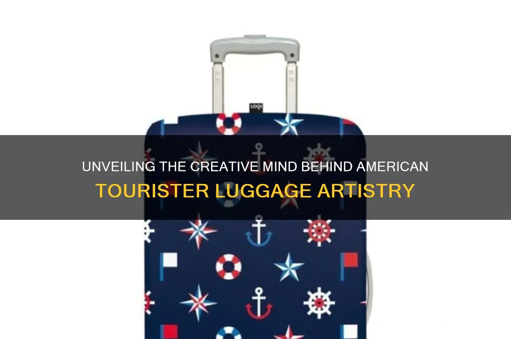 who is the artist that paints american tourister luggage