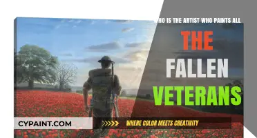 Brushstrokes of Sacrifice: The Fallen Veterans' Eternal Tribute