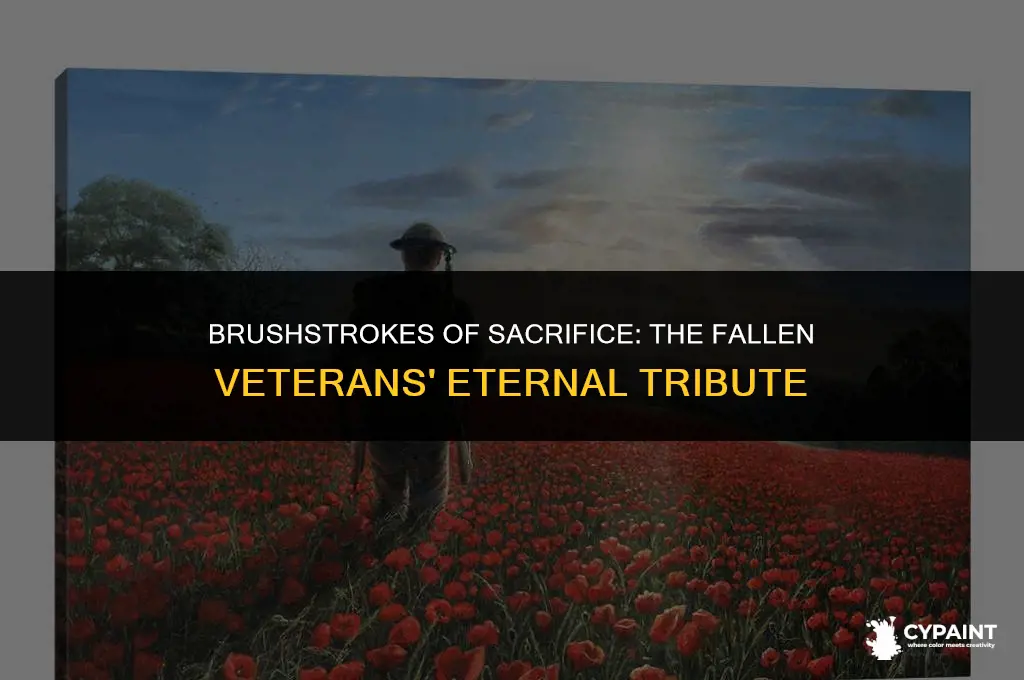 who is the artist who paints all the fallen veterans