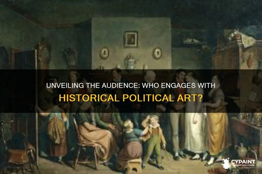 who is the audience for paintings of historical politics
