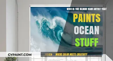 Unveiling the Talented Blind Artist Behind Ocean-Inspired Masterpieces