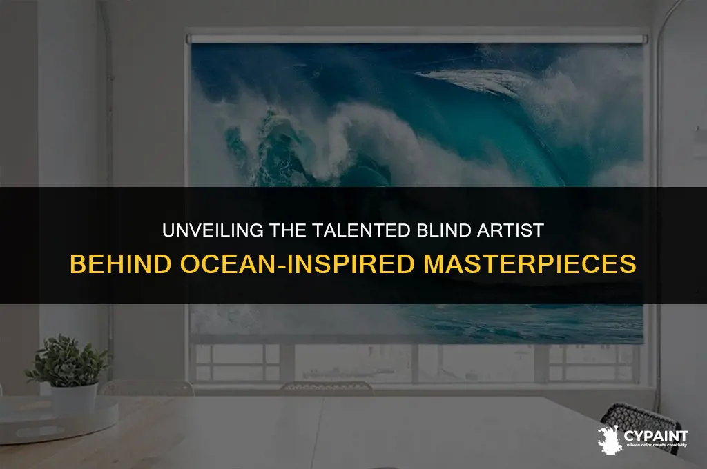 who is the blinde hair artist that paints ocean stuff