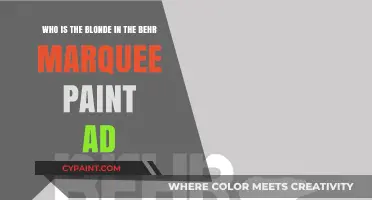 Unveiling the Face of Behr: Meet the Blonde in the Marquee Paint Ad
