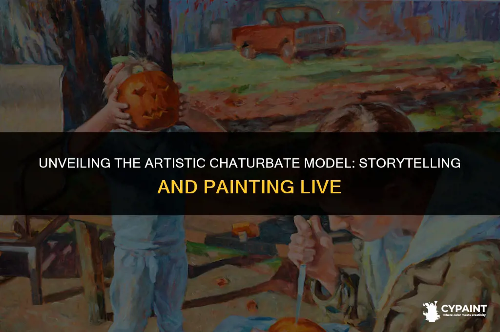 who is the chaturbate model that reads stories and paints