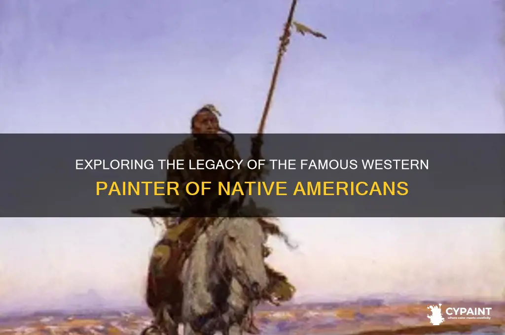who is the famous western painter of native americans