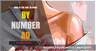 Unveiling the Mystery: Who's the Girl in the Paint by Number Ad?