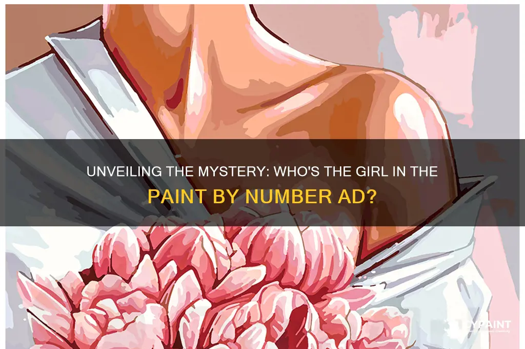 who is the girl in paint by number ad