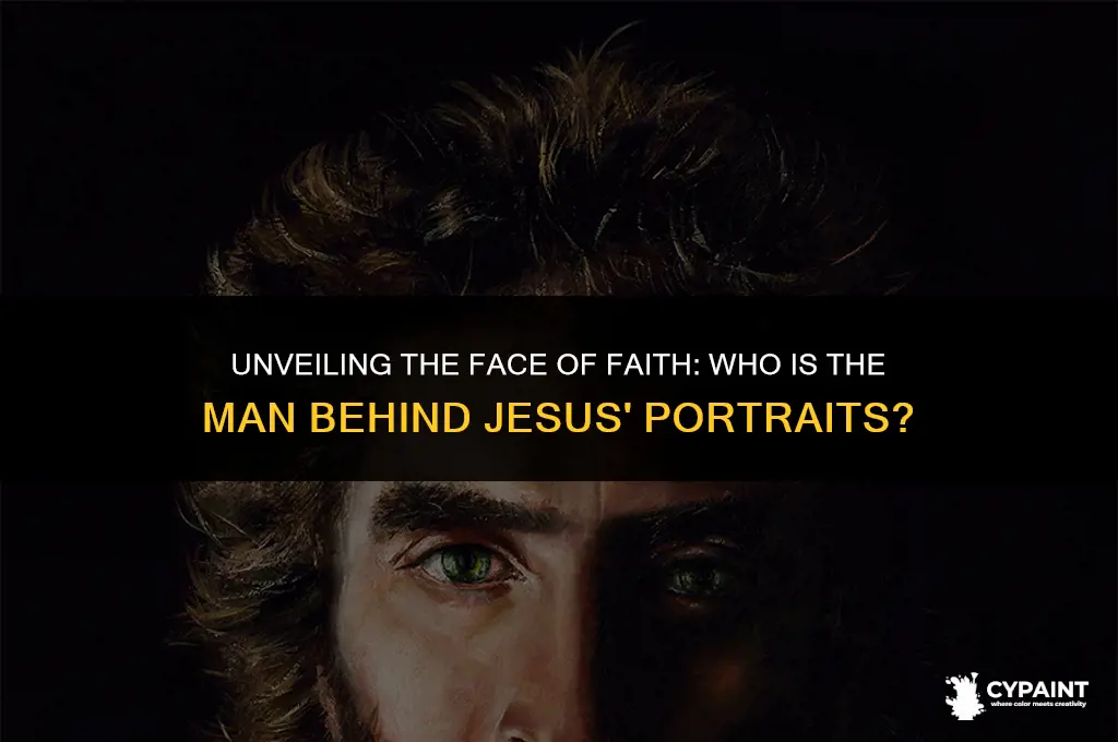 who is the guy depicted in the paintings of jesus