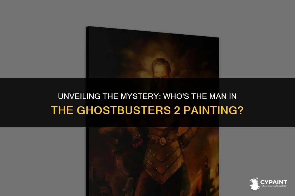 who is the guy in the painting in ghostbusters 2