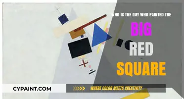 Unveiling the Artist Behind the Iconic Big Red Square
