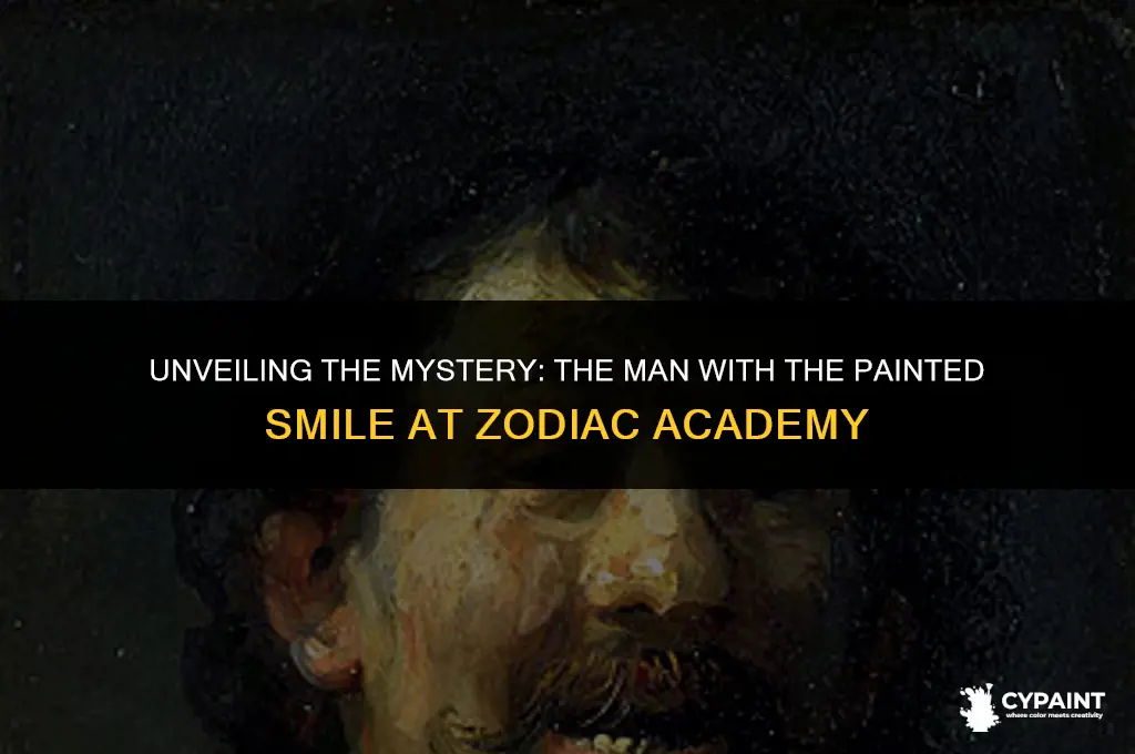 who is the man with the painted smile zodiac academy