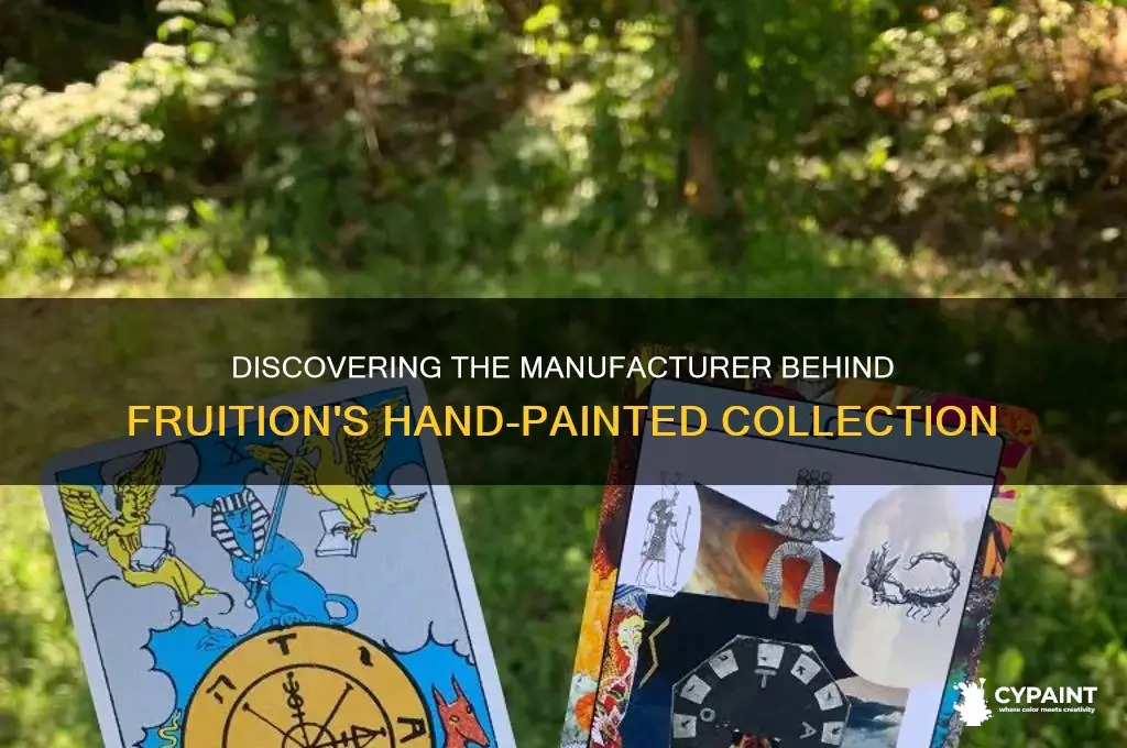 who is the manufacturer of fruition hand painted collection