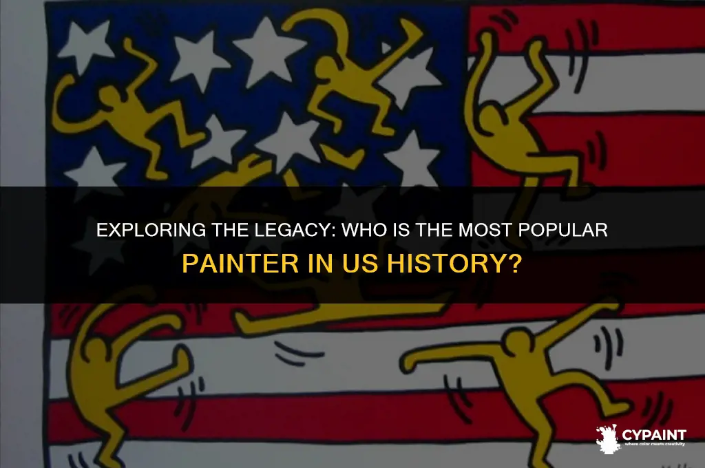 who is the most popular painter in the history us