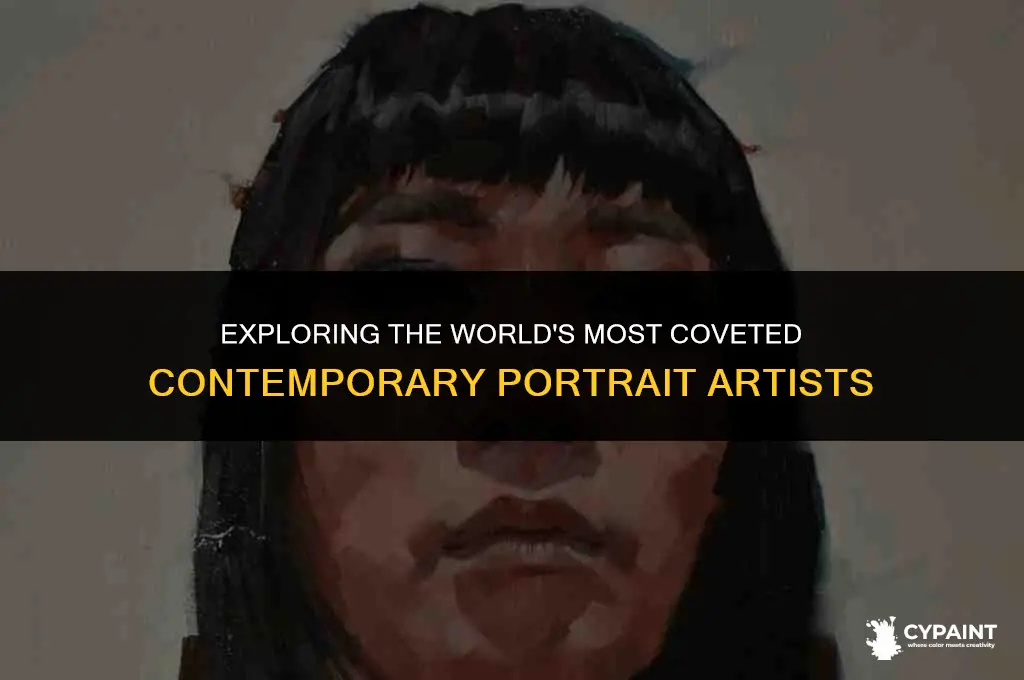 who is the most sought after portrait painter currently living