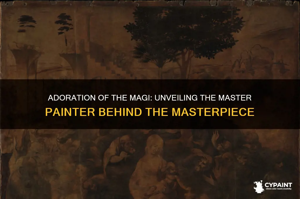who is the painter of adoration of the magi