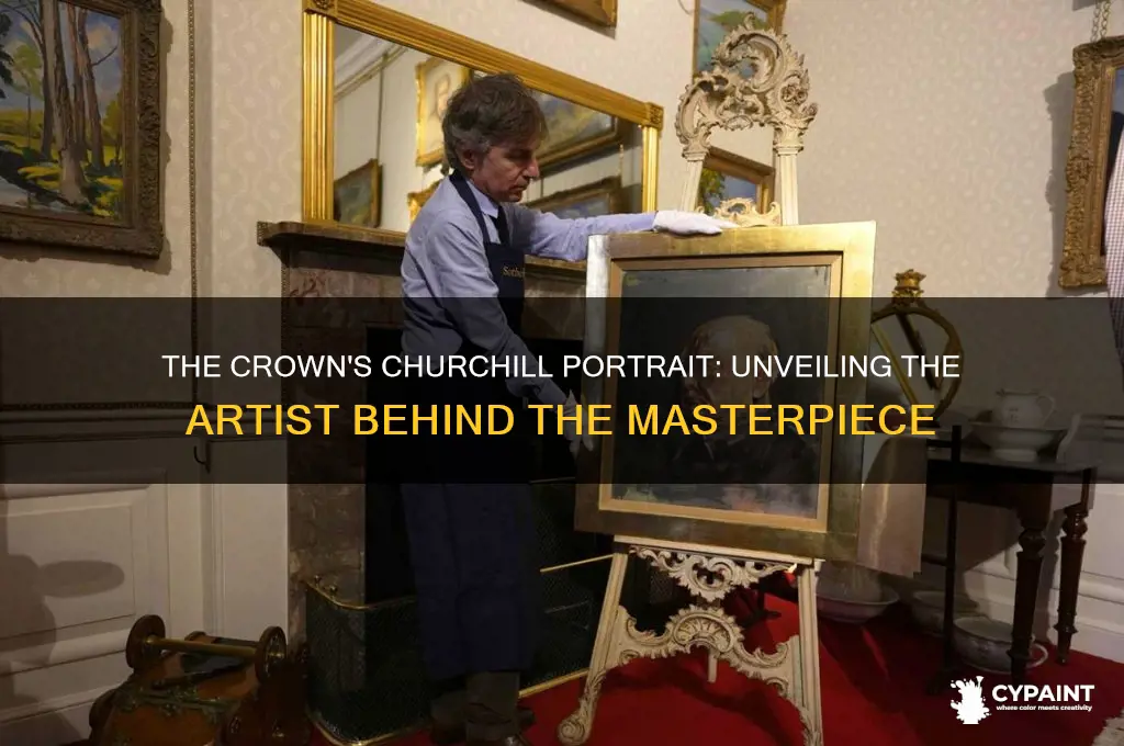 who is the painter of churchill in the crown