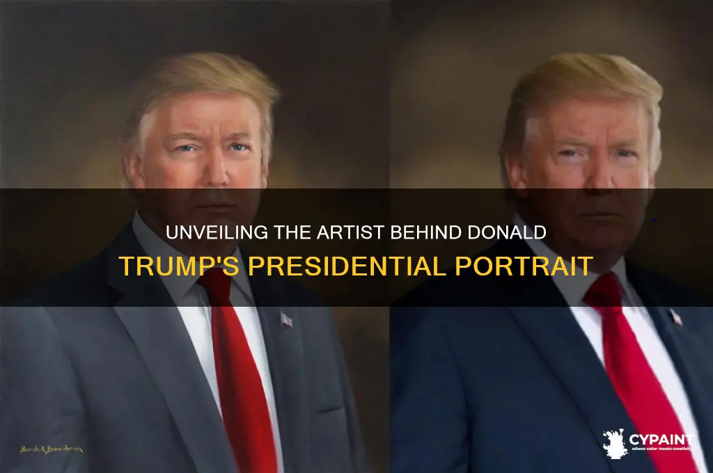 Unveiling The Artist Behind Donald Trump's Presidential Portrait CyPaint(00)