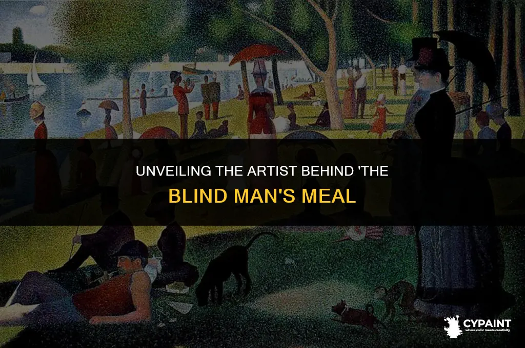 who is the painter of the blind man