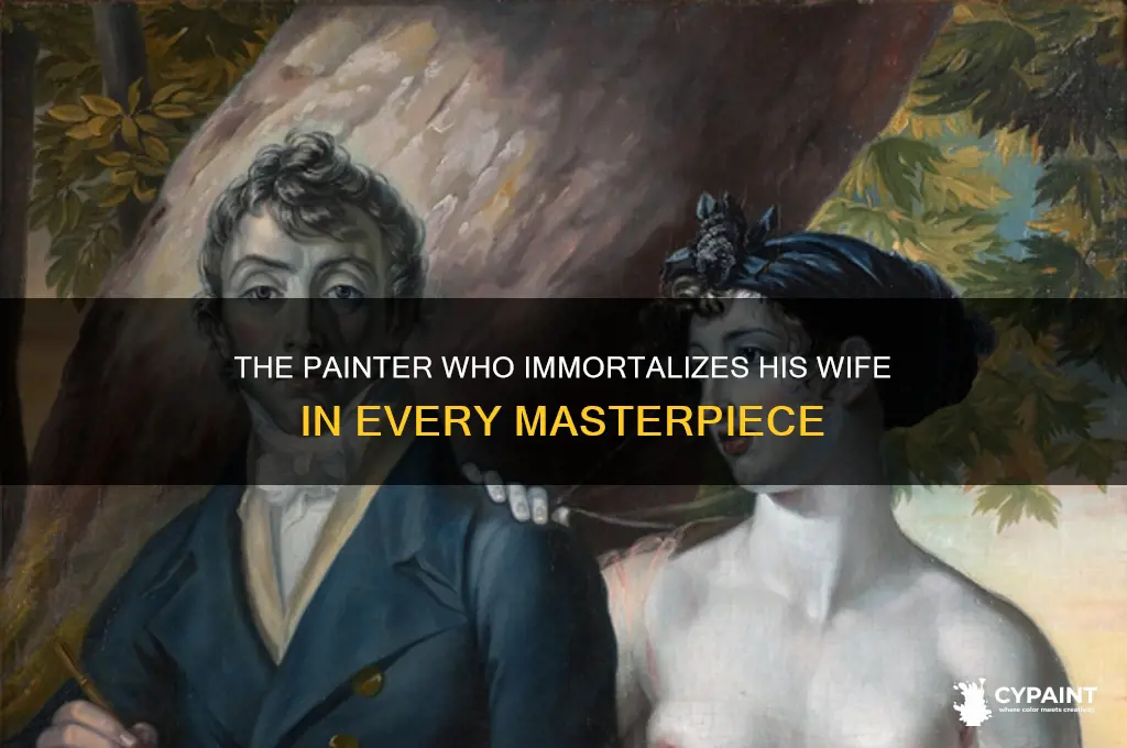 who is the painter that always paints his wife