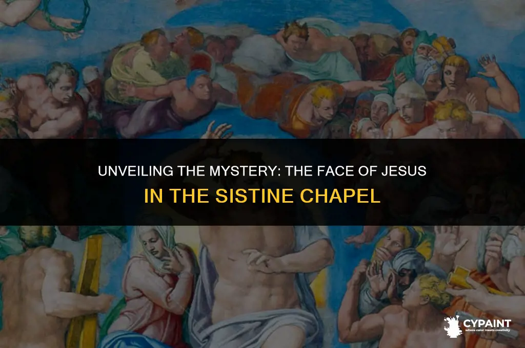 who is the painting of in the sistine chapel jesus