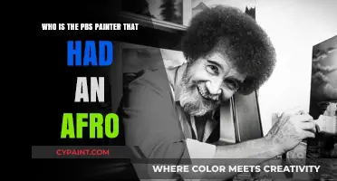 Afro-Adorned PBS Painter: Celebrating Bob Ross's Iconic Hairstyle and Artistry