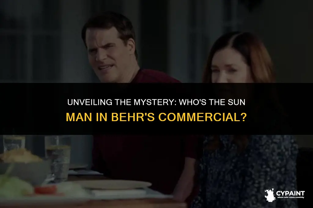 who is the sun man in the behr paint commercial