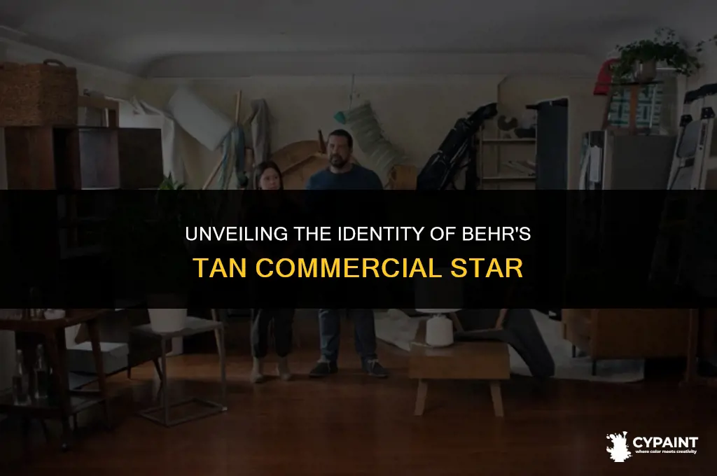 who is the tan guy in the behr paint commercial