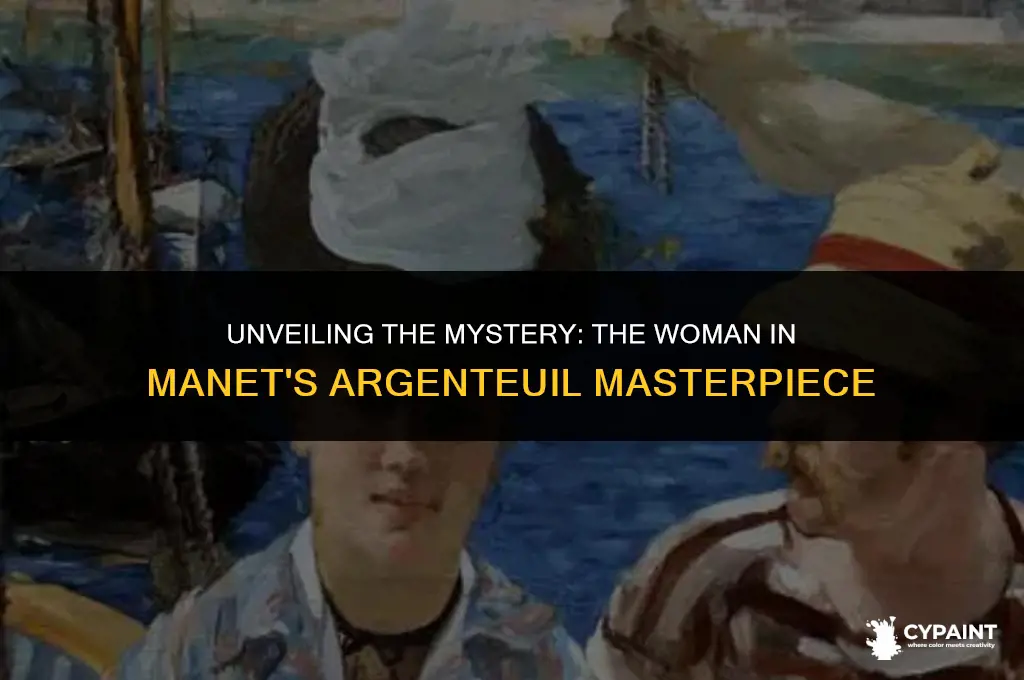 who is the woman in manet
