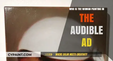Unveiling the Mystery: The Woman Painting in Audible's Ad