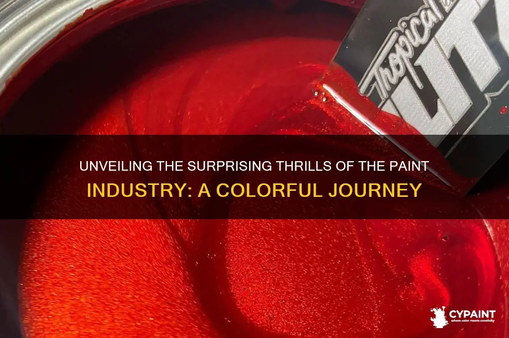 who knew the paint industry could be this exciting