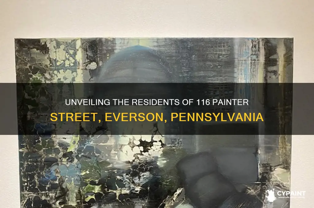 who lives at 116 painter street in everson pennsylvania