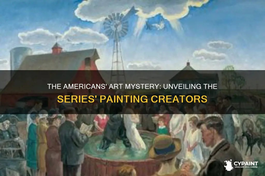 who made the paintings in the series the americans