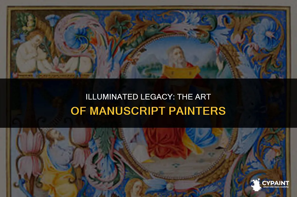 who of the following artists was a painter of manuscripts