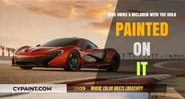 McLaren with Hulk Artwork: A Celebrity's Supercar Statement