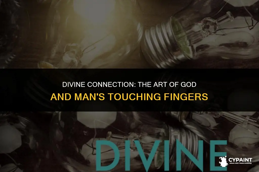 who paint the pic of god and mans finger touching