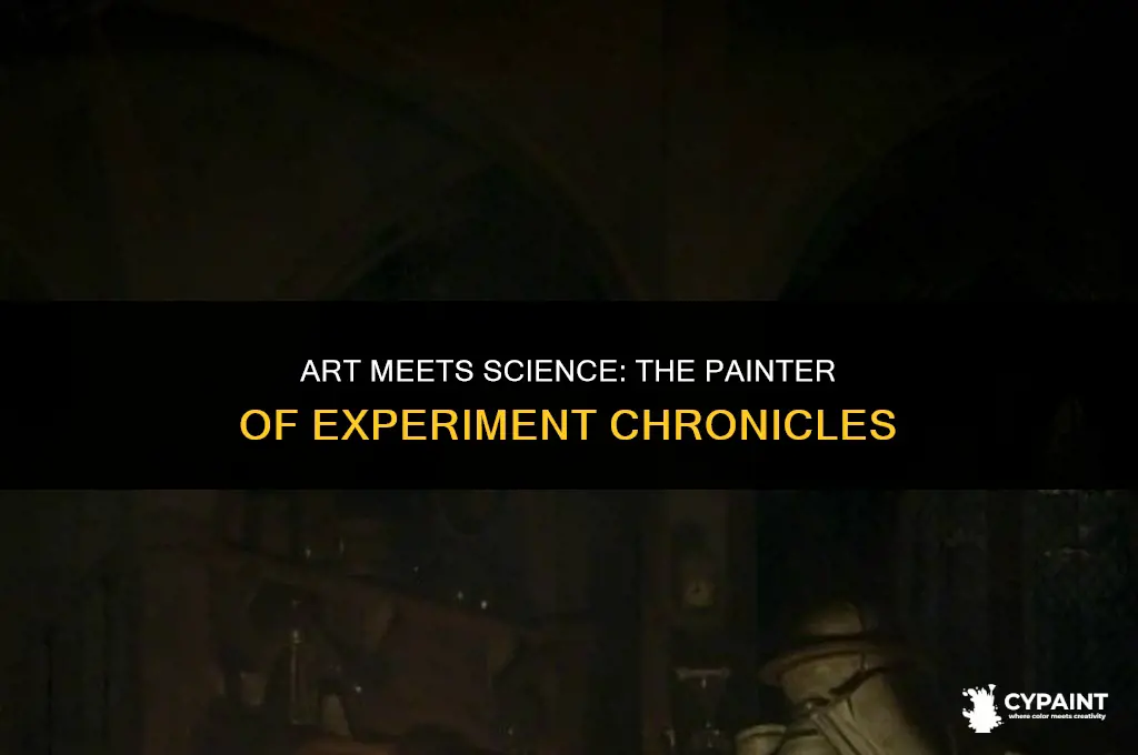 who painted a series of entertaining scenes of scientific experiments