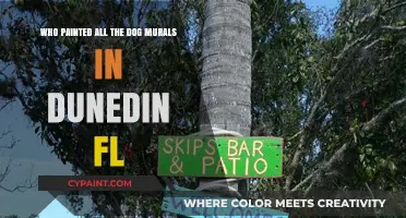 Unveiling the Artist Behind Dunedin, FL's Iconic Dog Murals