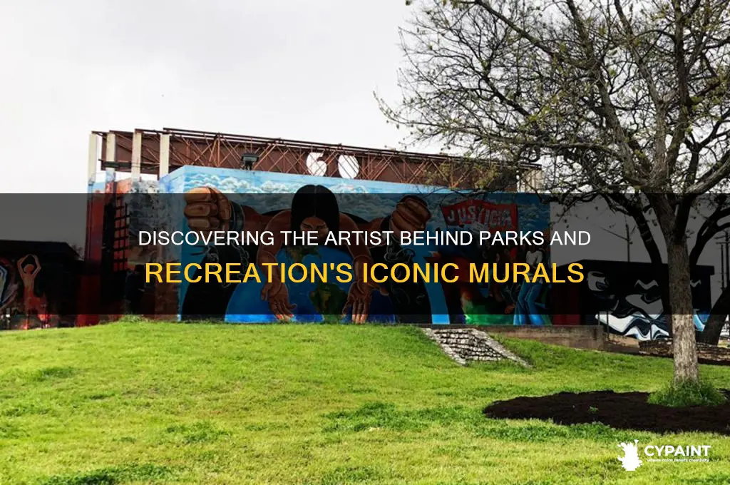 who painted all the murals in parks and recreation