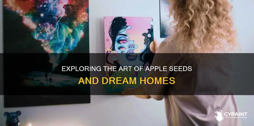who painted apple seeds where people wanted to live