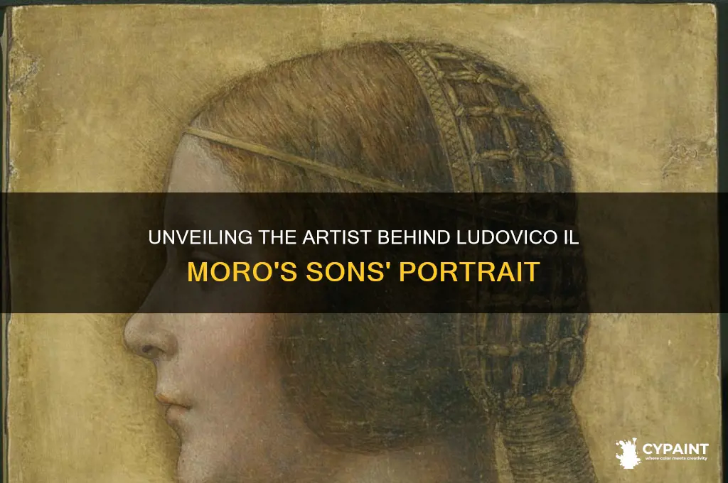 who painted ludovico il moro sones missimilano and francesco