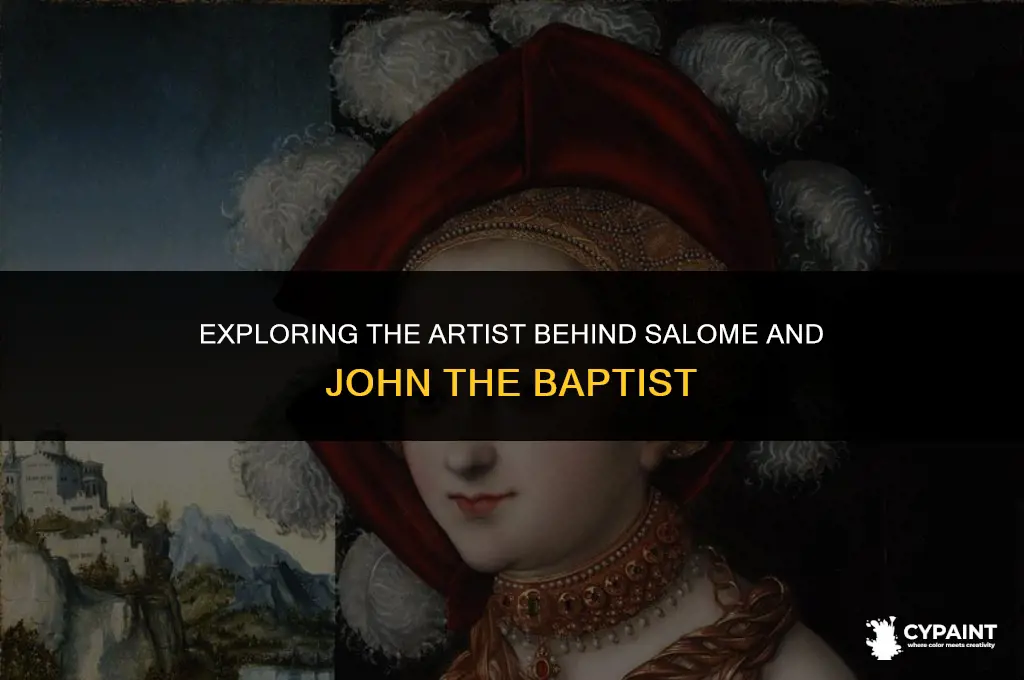 who painted salome with the head of john the baptist