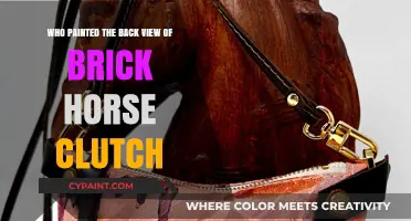 Unveiling the Artist Behind the Back View of Brick Horse Clutch