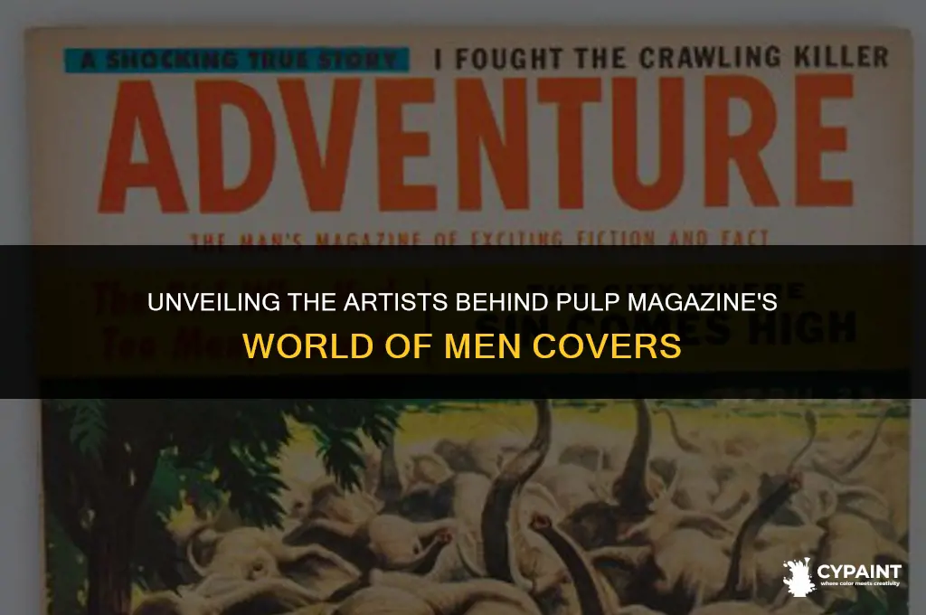 who painted the covers for pulp magazine world of men