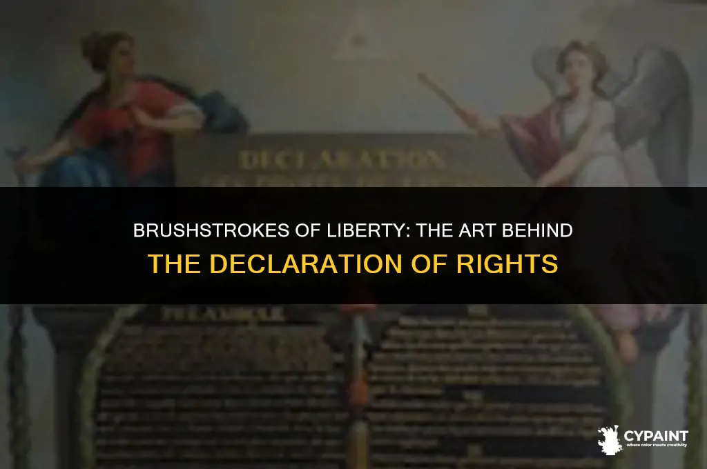 who painted the declaration of rights of man and citizen