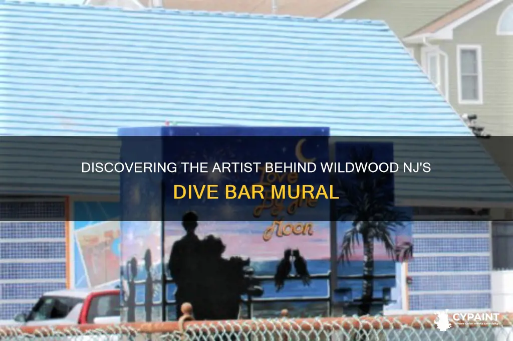 who painted the dive bar mural in wildwood nj