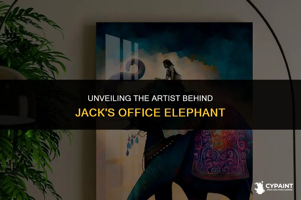 who painted the elephant in the room in jack