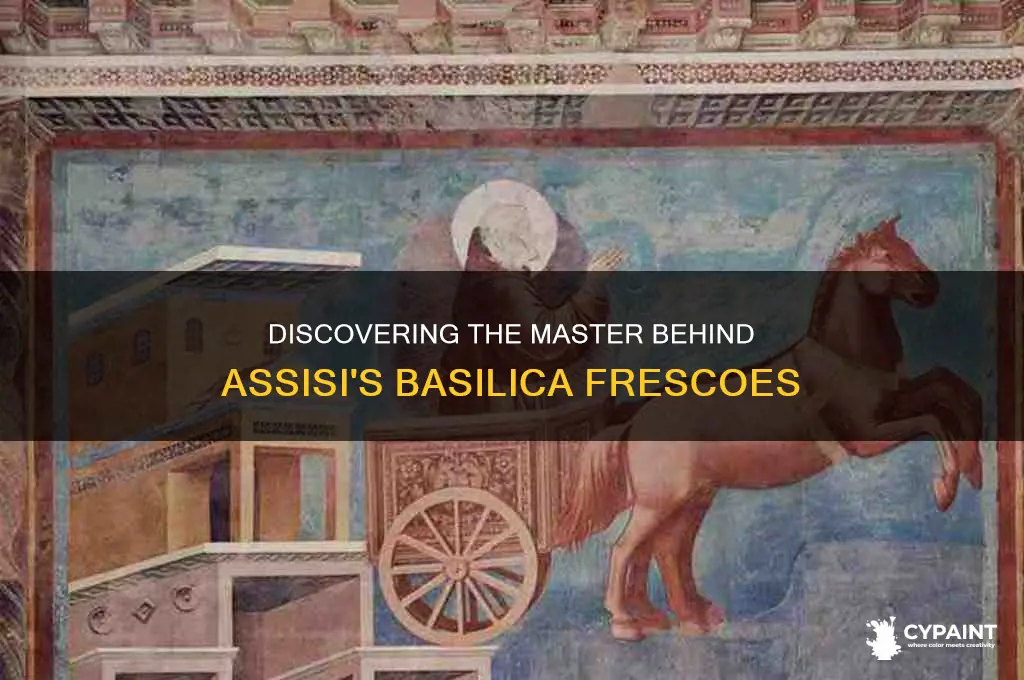 who painted the frescoes at basilica of st francis